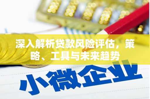 丰南深入解析贷款风险评估，策略、工具与未来趋势