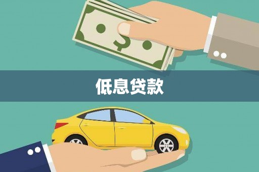 丰南低息贷款